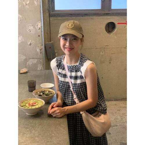 2026夏季新款韩国设计师via家全秀林同款蕾丝花边背心