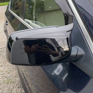 E61 630i改装 E63 F06 牛角后视镜壳碳纤维外壳罩 E64 宝马6系E60