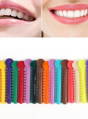 Rubber-Bands Teeth-Tools Orthodontics Elastic Dental Ligatio