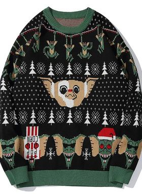 2025 Ugly Christmas Sweater For gift Santa Elf Funny Pullove