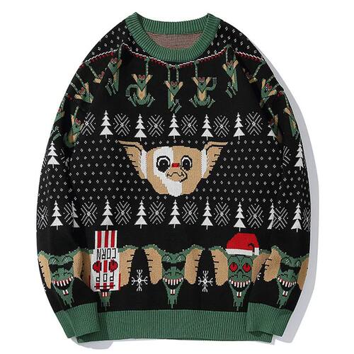 2025 Ugly Christmas Sweater For gift Santa Elf Funny Pullove