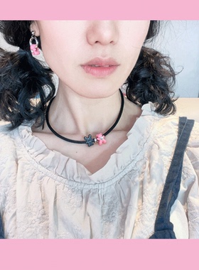 其他小熊皮质项链女可爱