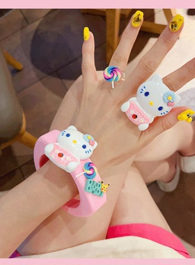 卡通粉色ki手镯其他树脂可爱可爱
