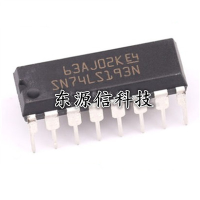 全新 HD74LS193P SN74LS193N 直插DIP-16 双时钟可逆计数器芯片