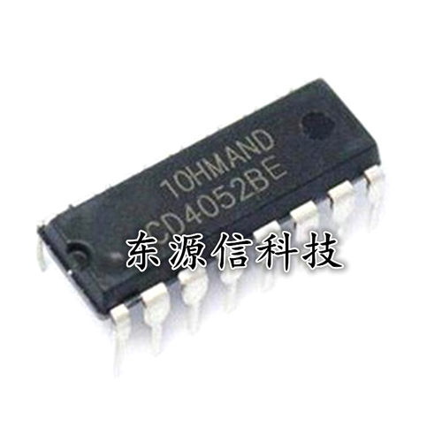 全新正品 CD4052BE HEF多路复用器 CD4052 CD4052BD 直插DIP-16