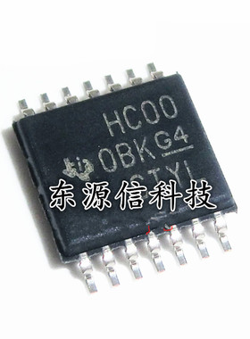 全新正品 SN74HC00PWR SN74HC00PW  贴片TSSOP-14 逻辑芯片