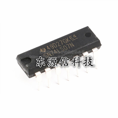 原装正品 SN74LS07N 芯片 缓冲器/驱动器/接收器 直插DIP-14