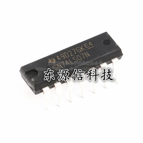 原装正品 SN74LS07N 芯片 缓冲器/驱动器/接收器 直插DIP-14