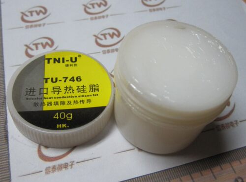 TU-746 导热硅脂膏 散热器填隙及热传导 重量40g