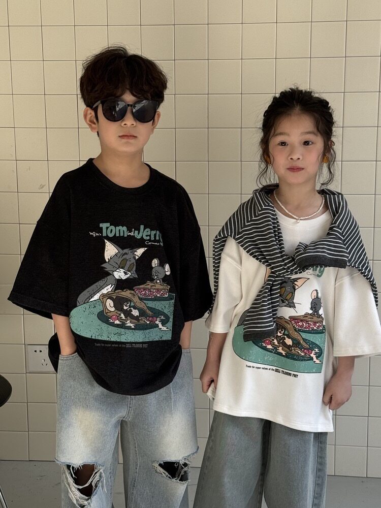 男童夏装短袖T恤2026新款儿童夏季短袖休闲上衣中小童薄款运动潮t