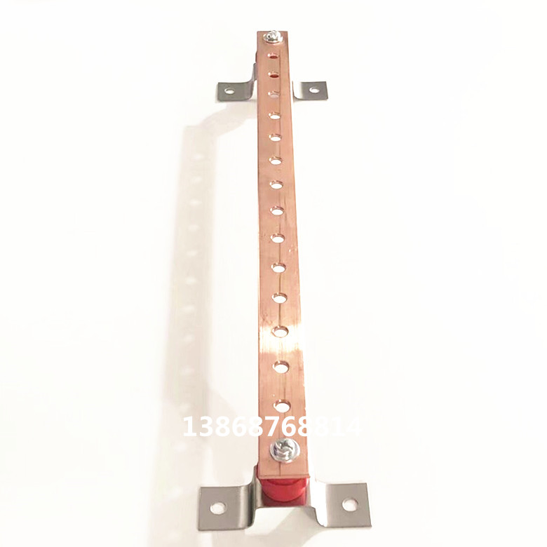 。T2铜排 汇流铜排 等电位接地铜排 机房接地铜排 汇流排3*30*100