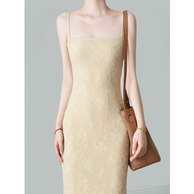 高级感气质绝美法式连衣裙