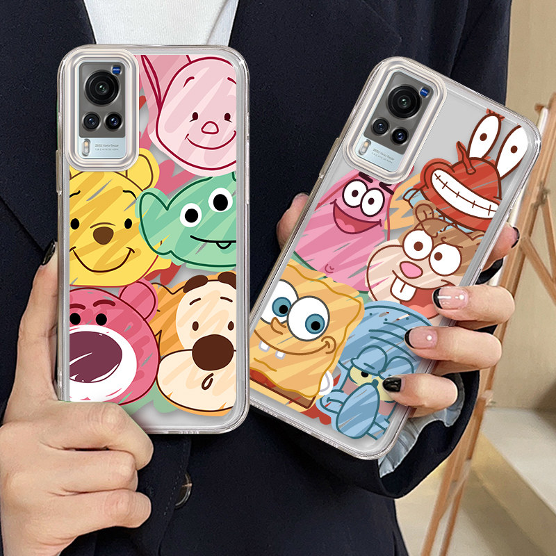 viovx卡通ivox60新款v我x6o简约vo叉60硅胶vx差60全包镜头viv0∨ivo