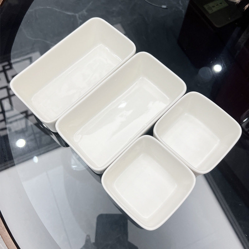 电蒸锅碗长方形碗家用烤箱小方碗