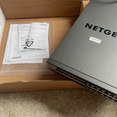 议价-网件 NETGEAR 万兆交换机 M4300 12x12f-可维修