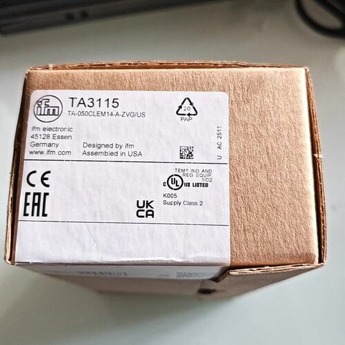 议价-易福门 TA3115 温度传感器-可维修