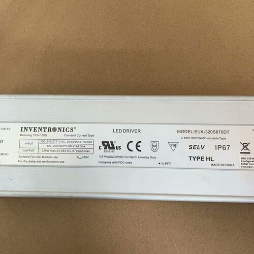议价-英飞特INVENTRONICS LED驱动电源-可维修