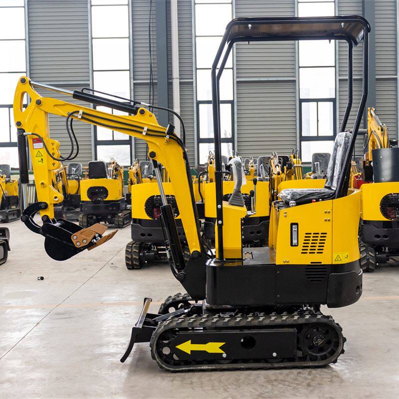 出口10小型挖掘机农场微型迷你挖机北美小挖机欧洲10履带挖土机