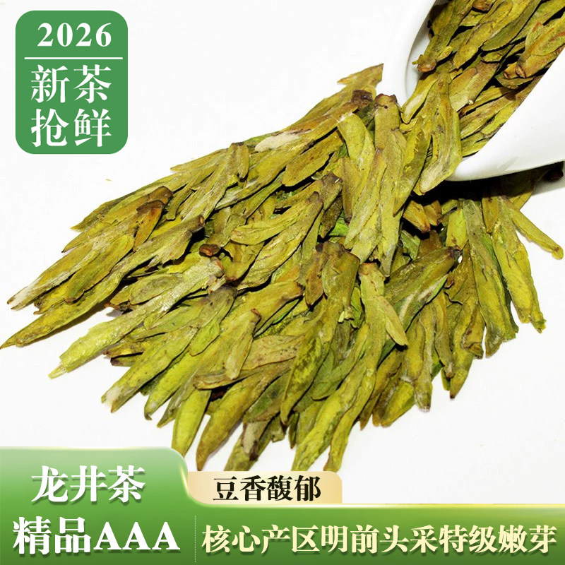 2026新茶明前头采特级精品龙井茶