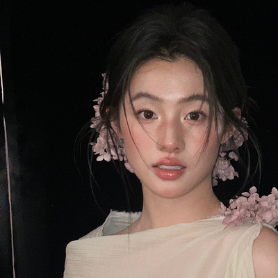 甜美复古梦幻新娘花朵发饰