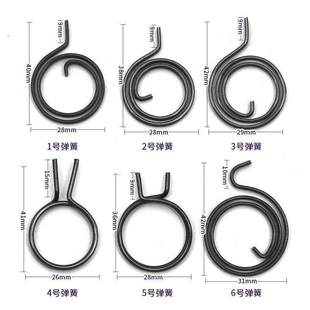 防盗门复位扭簧绣钢大门锁具配件门锁把手簧弹通用防盗锁弹簧大全