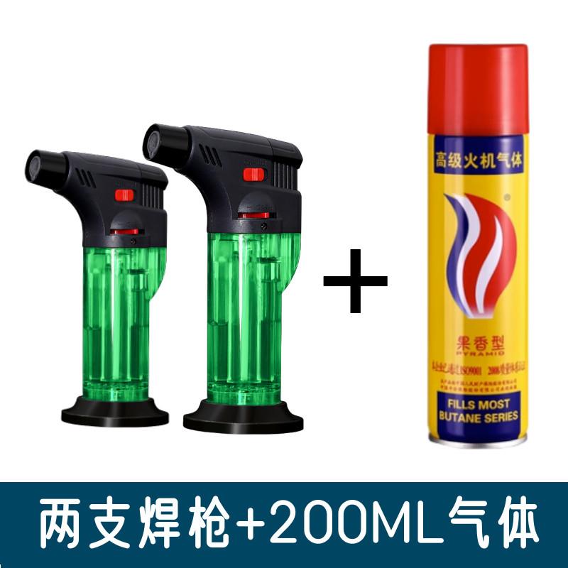 防风喷枪点火器充气火机焊枪点艾灸艾条专用雪茄点火棒香火枪