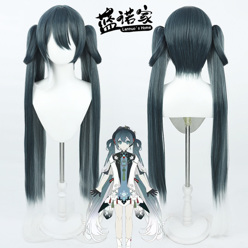 ZYR/美亚自由人初音未来cos假发