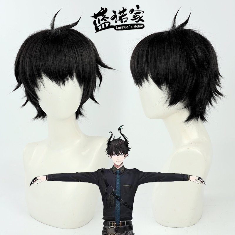 【蓝诺家】 虚拟YouTuber播主ILUNA  Ren Zotto cos假发 现货