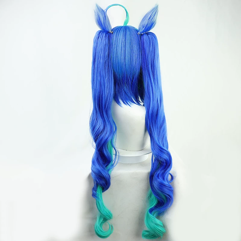 [Lannuo Family] Лошадь гонки подруга Pretty Derby двойной -турбо кос wigs с такой же цвет хвоста уши
