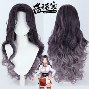 【蓝诺家】彩虹社EN虚拟六期生scarle yonaguni cos假发 双色渐变