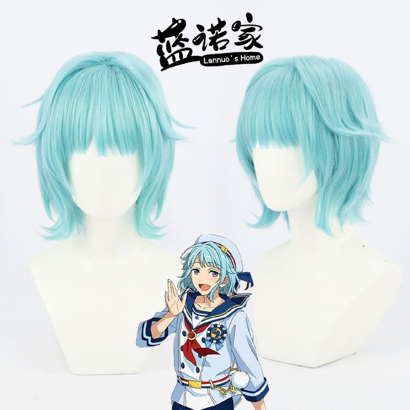 【蓝诺家】偶像梦幻祭2cosplay 惬意时光 紫之创cos假发 现货