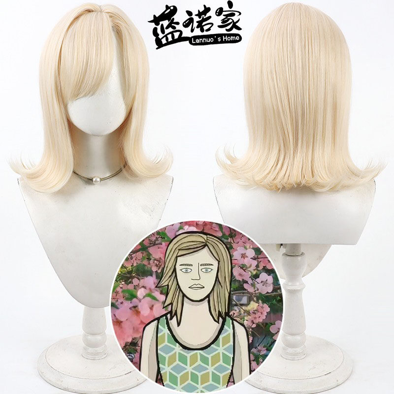 【蓝诺家】地铁繁花 小劳拉cos假发Little Laura范德布姆仿真头皮