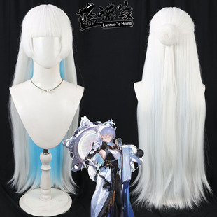 【蓝诺家】胜利女神nikke娜由塔cos假发仿真头皮分体发包内外双色