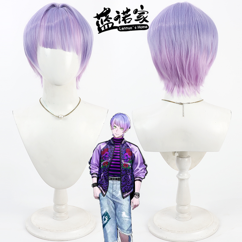 【蓝诺家】Break My Case  麻波丽cos假发 仿真头皮双色过渡渐变