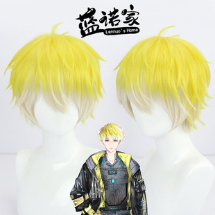 【蓝诺家】Youtube虚拟播主VTuber 警花桑尼Sonny Brisko cos假发