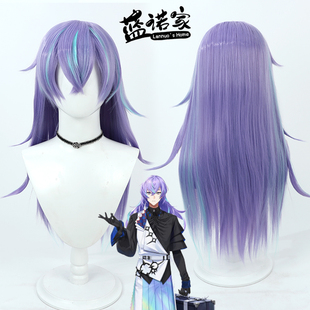 【蓝诺家】彩虹社虚拟播主星导霄星导晶cos假发仿真头皮多处挑染