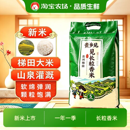 当季新米长粒香米猫牙香甜可口