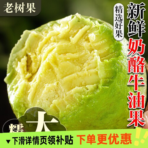 进口哈斯牛油果新鲜水果非即食当季整箱包邮孕妇一级鳄梨鲜果香蕉