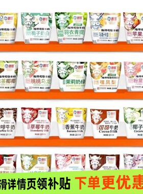 海河巧克力牛奶草莓牛奶