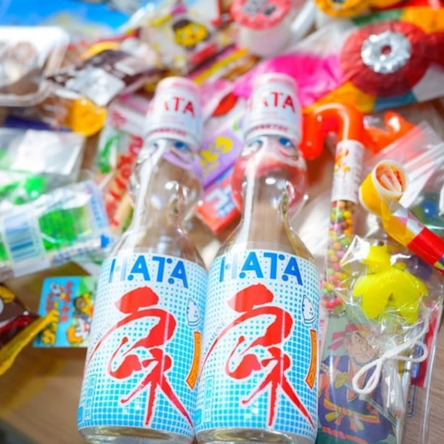 哈达HATA日本弹珠波子汽水碳酸饮料200ml/瓶玻璃同款瓶装可乐进口