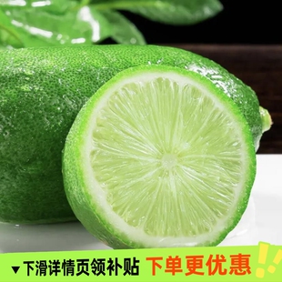 香水柠檬新鲜正宗青柠檬无籽大果正宗一级果应当季 水果奶茶店专用