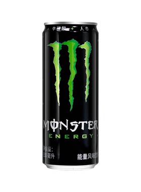 可口可乐Monster白魔爪能量风味饮料330ml*6罐蓝粉橙紫爪无糖健身