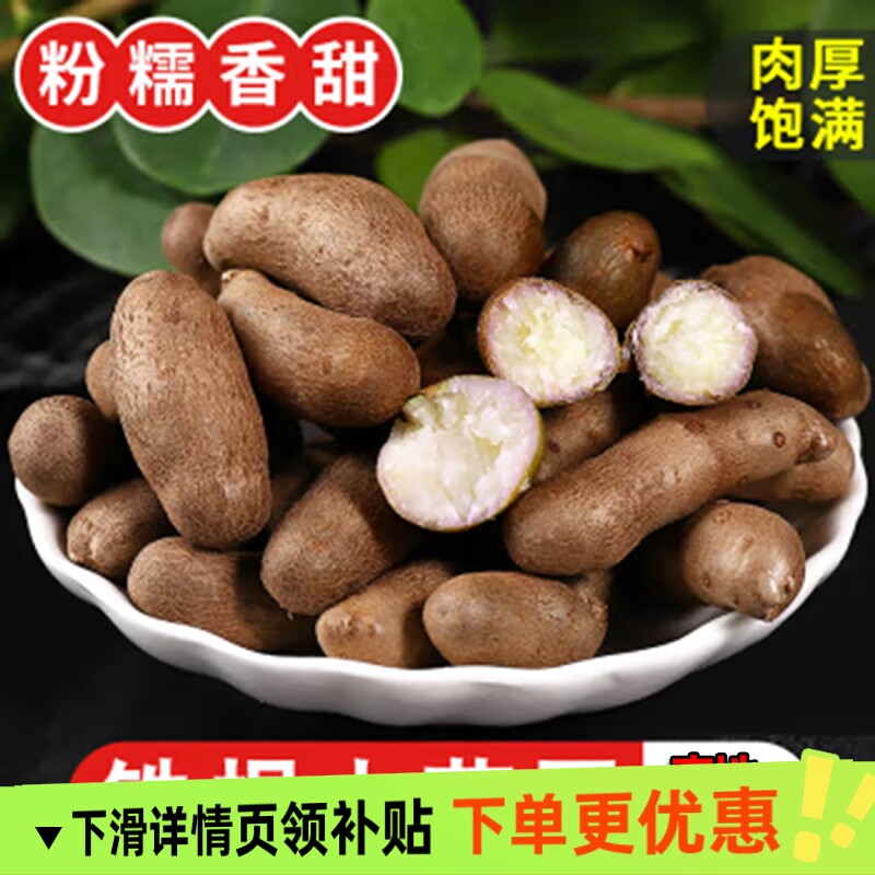 农家新鲜采摘铁棍山药豆冰糖葫芦用豆山药蛋地道优质产地直发现挖