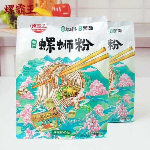 螺霸王柳州螺蛳粉菌菇味香螺浓汤招牌原味米粉米线