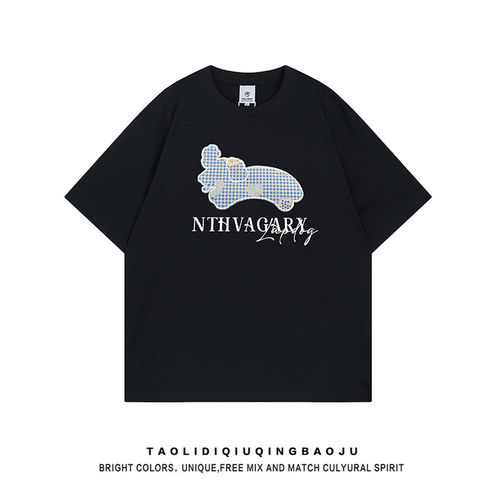 UNOUKW夏日简约印花短袖