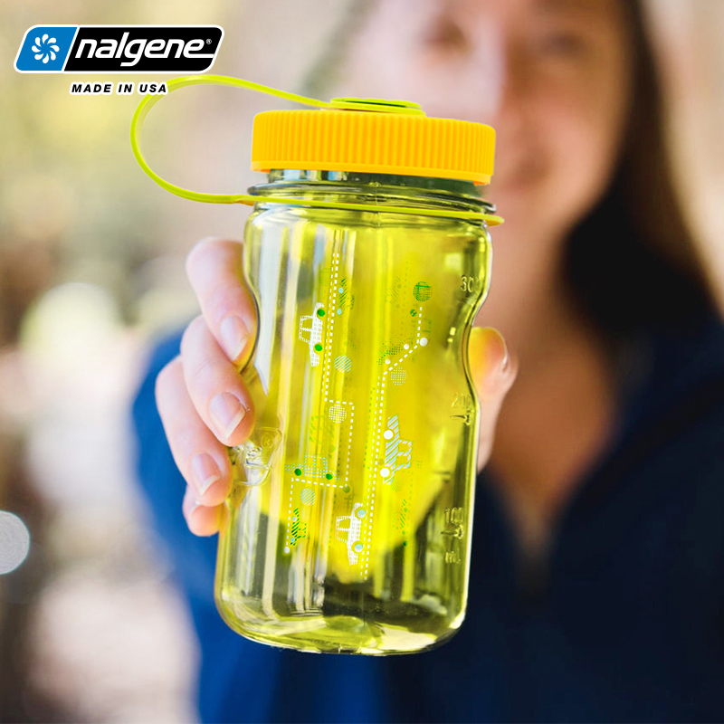 nalgene乐基因进口水杯女秋冬塑料简约便携学生随行手提迷你杯子
