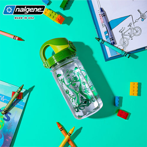 美国进口乐基因卡通塑料儿童水杯