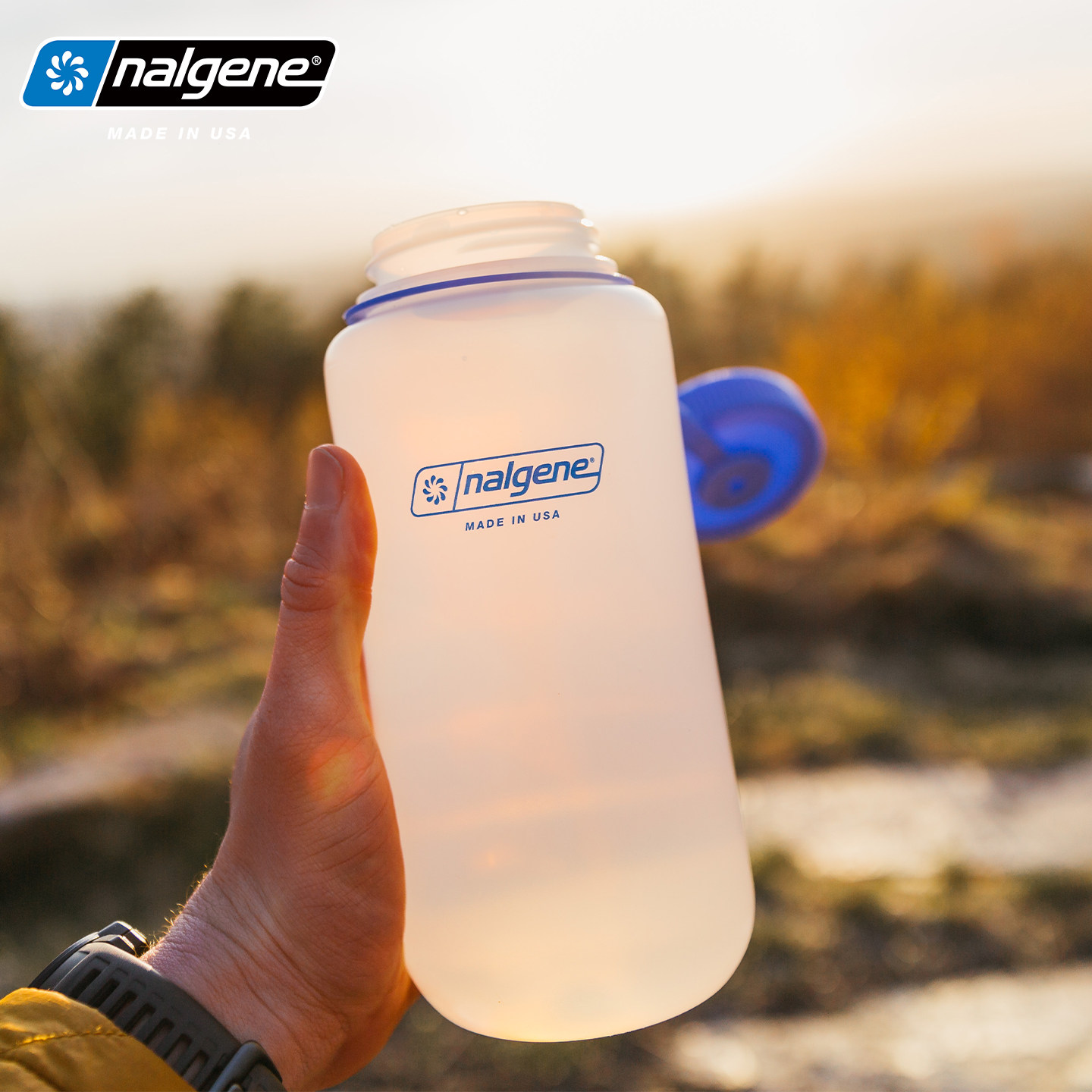 nalgene美国进口太空杯大容量运动水杯防漏塑料个性水壶1000ml