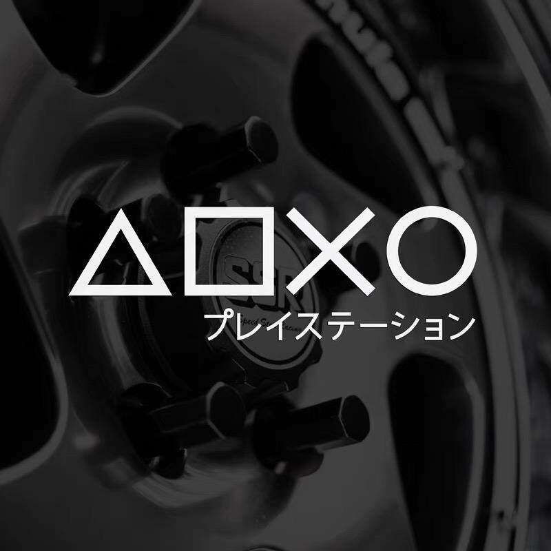 游戏机标志潮牌个性车贴汽车装饰反光电动摩托车机盖侧窗玻璃定制