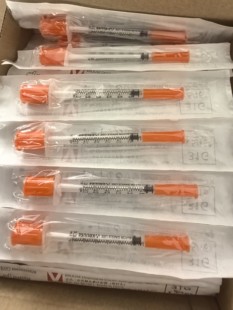 0.3cc古氏0.3ml30U胰岛素专用微量注射器一次性实验宠物猫狗针31G